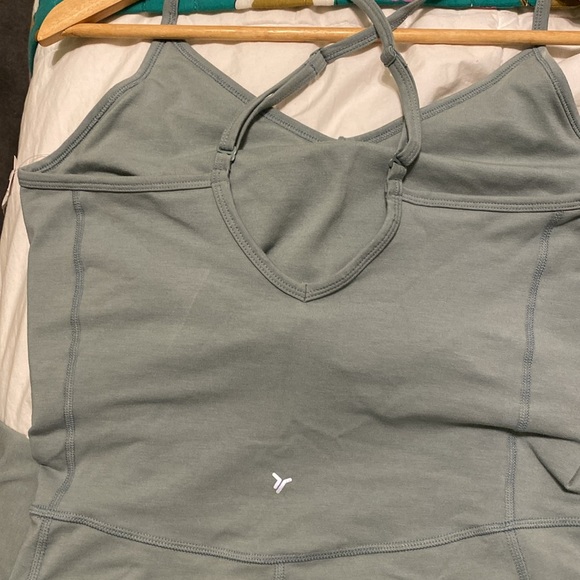 Old Navy PowerChill Sage Green Tall Bodysuit - Picture 3 of 4